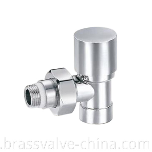 Brass Radiator Valves Polish Surface Hvr04 Jpg